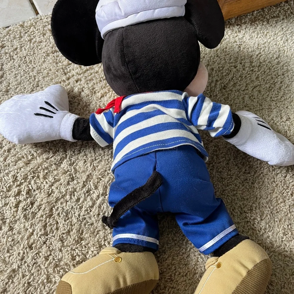 Disney Parks Mickey Mouse Sailor Stuffed Animal